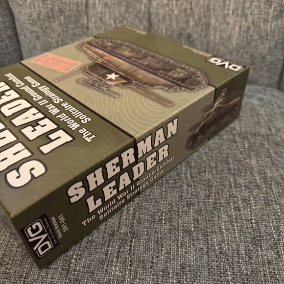 Sherman Leader (open, unpunched, cards sealed) Dan Verssen Games (DVG) - Picture 13 of 13